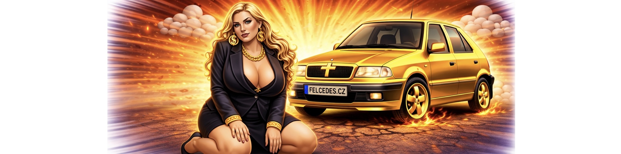 FELCEDES.cz - doplňky a samolepky na Škoda Felicia